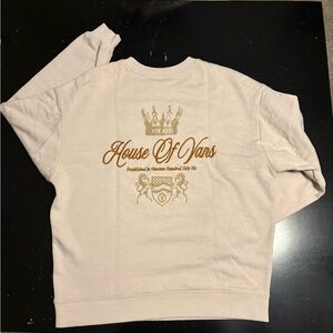 Vans Cream Sweatshirt- House of Vans